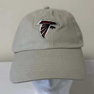 NEW Atlanta Falcons NFL Team Logo Adjustable Strapback Hat Cap Tan OSFM - Picture 1 of 10