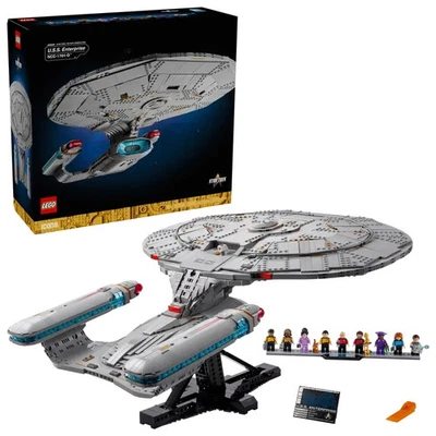 LEGO® #10356 Star Trek: U.S.S. Enterprise NCC-1701-D™- NEW - Sealed Brown Box - Immagine 1 di 4
