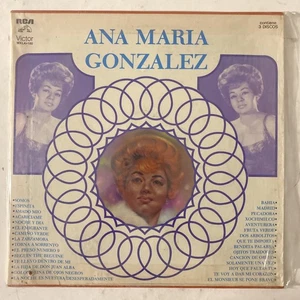 ANA MARIA GONZALEZ - ANA MARIA GONZALEZ - 1980 MEXICAN TRIPLE LP HOLE PUNCH - Picture 1 of 9
