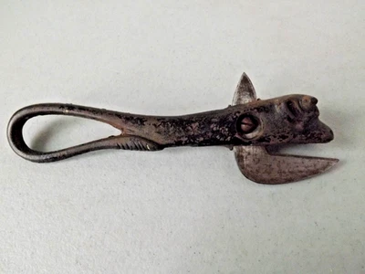 Cast  iron Bulls Head Bully Beef Tin Opener - Image 1 of 4