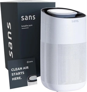 Purificador de aire Sans HEPA 13 - blanco - purificador de aire ultra silencioso para el hogar de 1560 pies² - Imagen 1 de 7