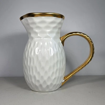 Jarra Michael Wainwright Truro 8,5" borde dorado Foto 1 de 4