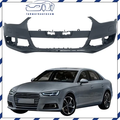 For Audi A4 S4 A4Quattro 2013-2016 Front Bumper Cover 8K0807065EGRU Foto 1 de 4