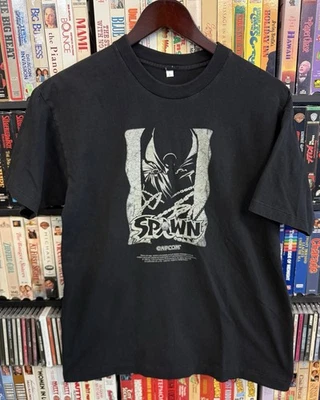 Vintage Spawn Capcom DC Dreamcast Promo Tee Shirt 1999 Todd McFarlane - Image 1 of 4