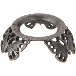 Bard's Zinn Ei Ständer/Halter, Schmetterlinge, 0,875" Durchmesser (für Eier in Hennegröße) - Bild 1 von 4