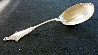 Antigua moneda victoriana vintage plata baya/cuchara para servir 82644 Foto 1 de 4