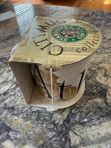 Vintage 1994 Starbucks City 20oz Becher Atlanta Ga Stoneware Collectors Series 118123 - Bild 1 von 4