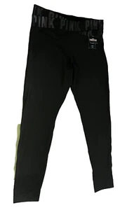 Leggings ROSA Victoria Secret Ultimate negros para mujer talla grande nuevos con etiquetas - Imagen 1 de 14