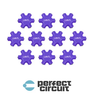 LMNTL 1X5 Violet Splitter Hub Multiple 10 Pack EURORACK NEW - PERFECT CIRCUIT - Picture 1 of 2