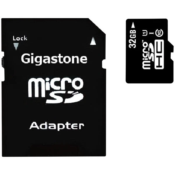 Gigastone GS-2IN1600X32GB-R Prime Series microSD Card with Adapter (32GB) - Image 1 of 1