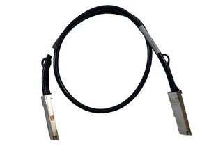 Amphenol 112-00256 NetApp X6594-R6 QSFP SAS Cable - 1 Meter - Picture 1 of 3