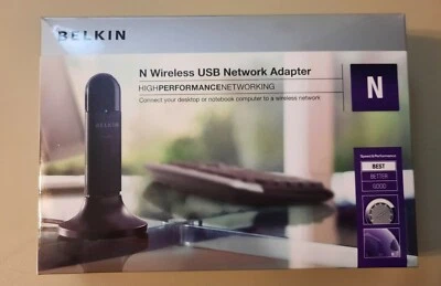 Belkin N Wireless USB Network Adapter F5D8053 - Image 1 of 3
