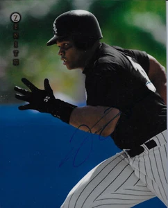 Frank Thomas 1997 Pinnacle Zenith Autographed 8x10 Baseball Card #1 JSA CERT - Picture 1 of 6