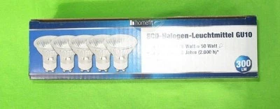 Homefit ECO Halogen Leuchtmittel GU10 300 Lumen dimmbar 10 Stück OVP - Bild 1 von 3