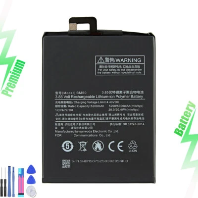 Nueva Batería BM50 para Xiaomi Mi Max 2 Herramienta de Repuesto - Imagen 1 de 4