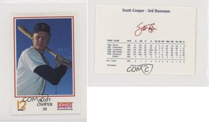 1991 Dunkin' Donuts Pawtucket Red Sox Scott Cooper