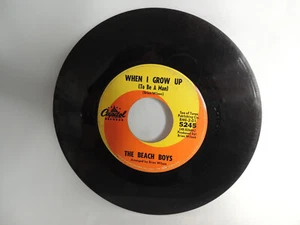 Beach Boys When I Grow Up (To Be A Man) US 7" 45 1964 Surf Rock Capital 5245 - Picture 1 of 11