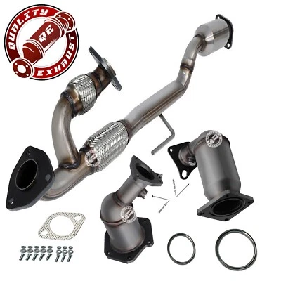 Nissan Pathfinder 3.5L Catalytic Converter Fits 2013-2019- / ALL 3PCS Direct Fit - Image 1 of 4