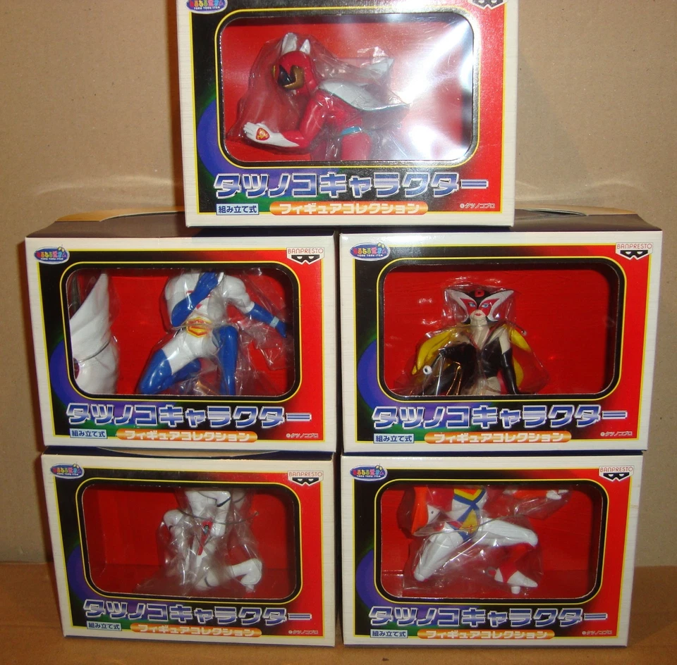 TATSUNOKO CHARACTER FIGURE COLLECTION TEKKAMAN/KYASHAN/POLIMAR/DRONIO/GATCHAMAN - Immagine 1 di 1