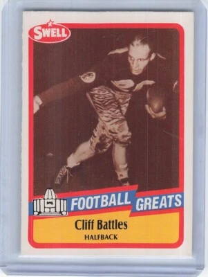 1989 Swell Football Greats - #63 Cliff Battles - Image 1 of 2