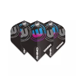 Winmau Rhino Standard Flight - Logo blu e viola - Foto 1 di 1