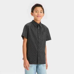 OshKosh B'Gosh Kid Boys' Button-Down Shirt Size 4-12 $7.99 - Picture 1 of 5