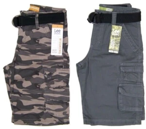 Lee's Boy's Size 16 Cargo Shorts NWT Carbon Camo - Picture 1 of 4