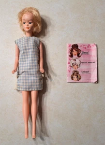 Vintage Mary Make Up Doll 1964 American Character w/ Toy Catalog Brochure 11.5" - Picture 1 of 18