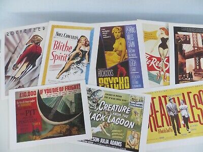 097. Classic Movie Film Poster Reproduction Prints | A4 Card | Choose Your Print • 3.12£