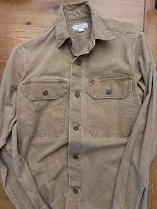Wallace & Barnes Men's Shirt-Jacket in Stretch Duck Canvas - Size XS - Picture 1 of 4