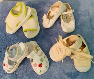 Baby Toddler Girl Shoes - Size 3 - Lot of 4 Pair - EUC
