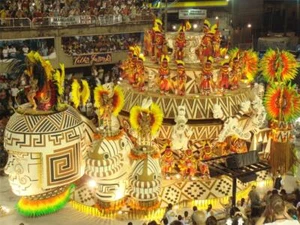 RIO CARNIVAL GLOSSY POSTER PICTURE PHOTO brazil de janeiro float parade lent 666 - Picture 1 of 1