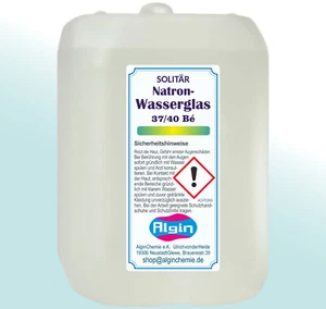 Natronwasserglas 10 Liter-Kanister Haftgrund Verkieselung Brandschutz öko - Bild 1 von 6
