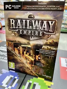 Railway Empire Ita PC DVD-ROM LINUX NUOVO SIGILLATO - Imagen 1 de 2