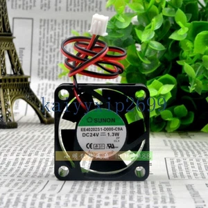 1 pcs SUNON 4020 EE40202S1-D000-C9A 24V 1.3W Maglev Ultra Quiet Fan - Picture 1 of 1