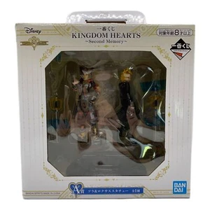 Ichiban Kuji KINGDOM HEARTS Second Memory Sora & Roxas Statue A Prize Japan Used - Picture 1 of 7