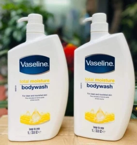 Vaseline Total Moisture Body Wash Pump Bottle for Healthy, Fresh Skin 1 LITRO - Picture 1 of 4