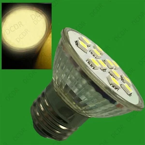 8x 3W ES E27 Epistar SMD 5050 LED Spot Light Bulbs 2700K Warm White Lamps - Picture 1 of 4
