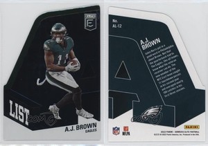 2022 Panini Donruss Elite A-List Green AJ Brown #AL-12