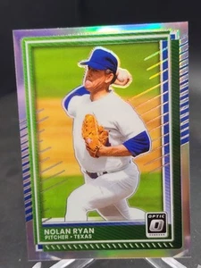 2025 Panini Donruss Optic Prizm Nolan Ryan #44 - Texas - Picture 1 of 2