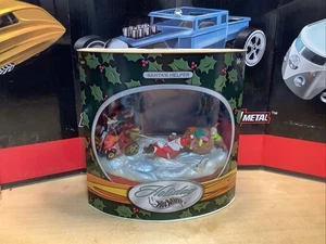 2002 Hot Wheels Holiday SANTA'S HELPER Hot Rod Diecast Diorama Maßstab 1:64 - Bild 1 von 4