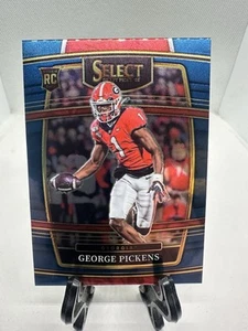 2022 Panini Select Draft Picks - Concourse George Pickens #94 Blue (RC) B1-1 - Picture 1 of 2