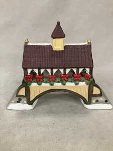 Christmas Village Covered Bridge - Picture 1 of 9