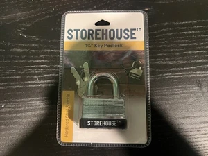 Lagerhaus 1 3/4" Schlüssel Vorhängeschloss - Bügel aus gehärtetem Stahl | Neu im Paket - Bild 1 von 2