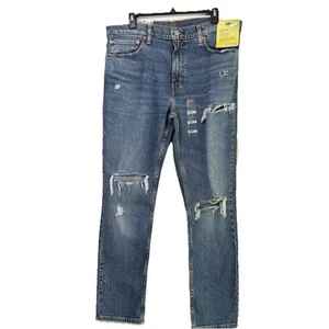 LEVI'S Men’s 511 Jeans Size 36x30 Slim Distressed Stretch Flex Performance NWT - Picture 1 of 17