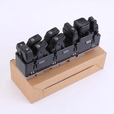 Interruptor de ventana eléctrica lado izquierdo negro para Chevy Silverado 15883320 Foto 1 de 4