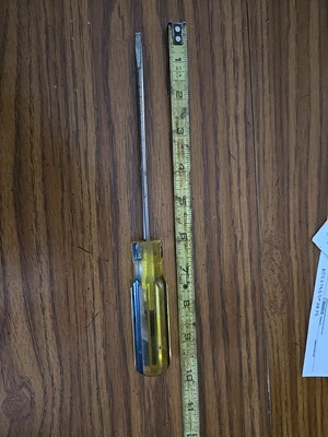 VINTAGE IRWIN 500-C-6  FLATHEAD SCREWDRIVER - Image 1 of 2