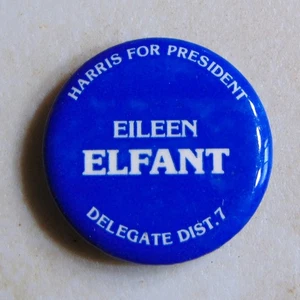 Fred Harris 1976 campaign pin button political - Picture 1 of 1