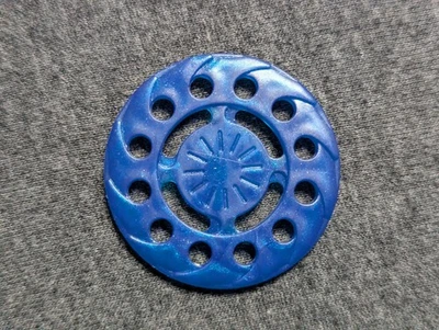 De Colección Transformers BEAST WARS II Clase Deluxe MANTIS Piezas DISCO SHURIKEN Parte C-20 Foto 1 de 2