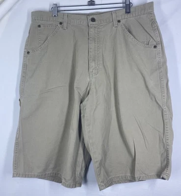 Ralph Lauren Polo Jeans Co Shorts Mens 34 Beige Cargo Outdoor Utility Y2K - Image 1 of 4